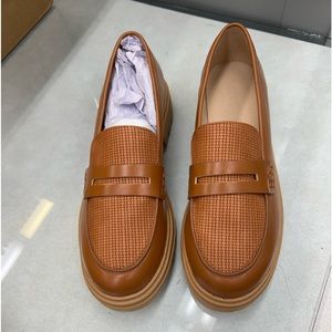 Women's Platform Penny Loafers Size 9.5